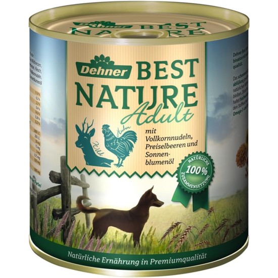 Dehner Best Nature Dog Wet Food, Junior / Adult / Senior / Light, Various Types and Sizes Dehner Best Nature Dog Wet Food, Junior / Adult / Senior / Light, Various Types and Sizes