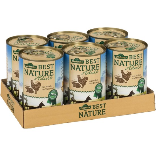 Dehner Best Nature Dog Wet Food, Junior / Adult / Senior / Light, Various Types and Sizes Dehner Best Nature Dog Wet Food, Junior / Adult / Senior / Light, Various Types and Sizes