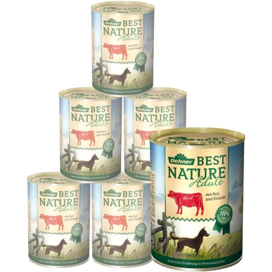 Dehner Best Nature Dog Wet Food, Junior / Adult / Senior / Light, Various Types and Sizes Dehner Best Nature Dog Wet Food, Junior / Adult / Senior / Light, Various Types and Sizes