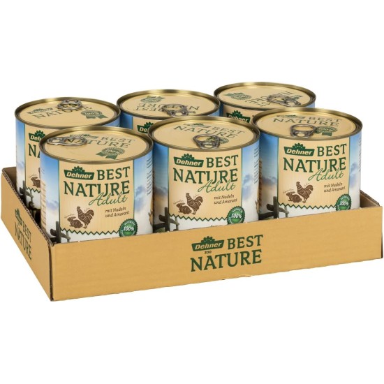 Dehner Best Nature Dog Wet Food, Junior / Adult / Senior / Light, Various Types and Sizes Dehner Best Nature Dog Wet Food, Junior / Adult / Senior / Light, Various Types and Sizes