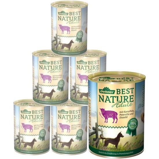 Dehner Best Nature Dog Wet Food, Junior / Adult / Senior / Light, Various Types and Sizes Dehner Best Nature Dog Wet Food, Junior / Adult / Senior / Light, Various Types and Sizes