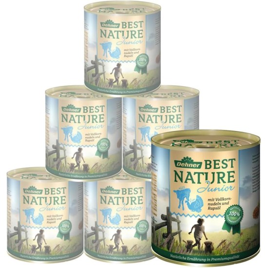 Dehner Best Nature Dog Wet Food, Junior / Adult / Senior / Light, Various Types and Sizes Dehner Best Nature Dog Wet Food, Junior / Adult / Senior / Light, Various Types and Sizes