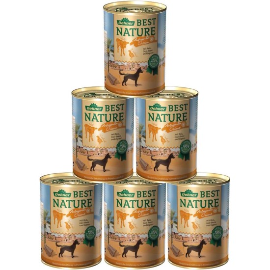 Dehner Best Nature Dog Wet Food, Junior / Adult / Senior / Light, Various Types and Sizes Dehner Best Nature Dog Wet Food, Junior / Adult / Senior / Light, Various Types and Sizes
