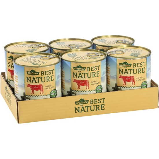 Dehner Best Nature Dog Wet Food, Junior / Adult / Senior / Light, Various Types and Sizes Dehner Best Nature Dog Wet Food, Junior / Adult / Senior / Light, Various Types and Sizes