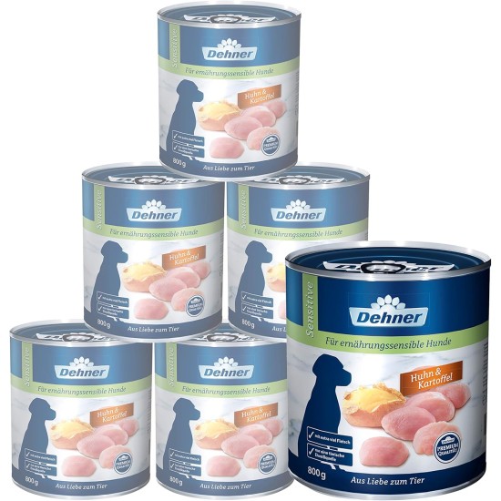 Dehner Premium Wet Dog Food, Junior / Adult / Senior, Various Types and Sizes Dehner Premium Wet Dog Food, Junior / Adult / Senior, Various Types and Sizes