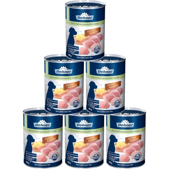 Dehner Premium Wet Dog Food, Junior / Adult / Senior, Various Types and Sizes Dehner Premium Wet Dog Food, Junior / Adult / Senior, Various Types and Sizes