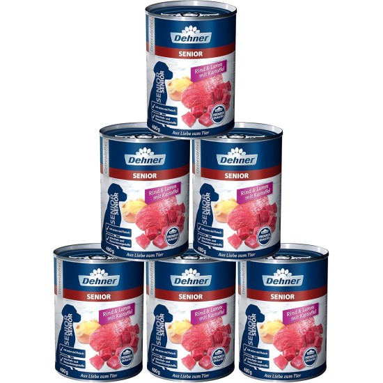 Dehner Premium Wet Dog Food, Junior / Adult / Senior, Various Types and Sizes Dehner Premium Wet Dog Food, Junior / Adult / Senior, Various Types and Sizes