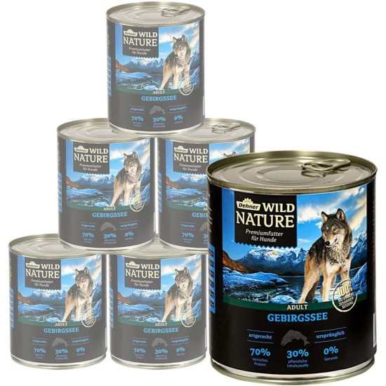 Dehner Wild Nature Wet Dog Food, Junior / Adult / Senior, Various Types and Sizes Dehner Wild Nature Wet Dog Food, Junior / Adult / Senior, Various Types and Sizes