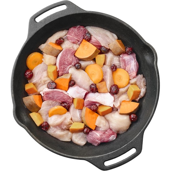 Dogs'n Tiger Adult Dog Food, Proviant, Wet Dog Food with Chicken, Duck, Apple & Potatoes - No Cereals, Added Sugar, Artificial Preservatives, Optimal Compatibility, 6 x 800 g Dogs'n Tiger Adult Dog Food, Proviant, Wet Dog Food with Chicken, Duck, Apple & Potatoes - No Cereals, Added Sugar, Artificial Preservatives, Optimal Compatibility, 6 x 800 g