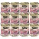 Dogs'n Tiger Adult Dog Food, Proviant, Wet Dog Food with Chicken, Duck, Apple & Potatoes - No Cereals, Added Sugar, Artificial Preservatives, Optimal Compatibility, 6 x 800 g Dogs'n Tiger Adult Dog Food, Proviant, Wet Dog Food with Chicken, Duck, Apple & Potatoes - No Cereals, Added Sugar, Artificial Preservatives, Optimal Compatibility, 6 x 800 g