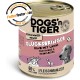 Dogs'n Tiger Adult Dog Food, Proviant, Wet Dog Food with Chicken, Duck, Apple & Potatoes - No Cereals, Added Sugar, Artificial Preservatives, Optimal Compatibility, 6 x 800 g Dogs'n Tiger Adult Dog Food, Proviant, Wet Dog Food with Chicken, Duck, Apple & Potatoes - No Cereals, Added Sugar, Artificial Preservatives, Optimal Compatibility, 6 x 800 g