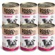Dogs'n Tiger Monoprotein Lambfromm, Premium Wet Dog Food for Puppies with Lamb and Pumpkin - No Cereals, Added Sugar, Optimal Compatibility, 6 x 400 g Dogs'n Tiger Monoprotein Lambfromm, Premium Wet Dog Food for Puppies with Lamb and Pumpkin - No Cereals, Added Sugar, Optimal Compatibility, 6 x 400 g