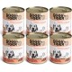 Dogs'n Tiger Monoprotein, Saddle Resistant, Adult Premium Wet Dog Food with Horse Meat and Potatoes, Hypoallergenic, No Grains, Added Sugar, with Optimal Compatibility, 6 x 400 g Dogs'n Tiger Monoprotein, Saddle Resistant, Adult Premium Wet Dog Food with Horse Meat and Potatoes, Hypoallergenic, No Grains, Added Sugar, with Optimal Compatibility, 6 x 400 g