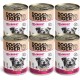 Dogs'n Tiger Monoprotein, Saddle Resistant, Adult Premium Wet Dog Food with Horse Meat and Potatoes, Hypoallergenic, No Grains, Added Sugar, with Optimal Compatibility, 6 x 400 g Dogs'n Tiger Monoprotein, Saddle Resistant, Adult Premium Wet Dog Food with Horse Meat and Potatoes, Hypoallergenic, No Grains, Added Sugar, with Optimal Compatibility, 6 x 400 g