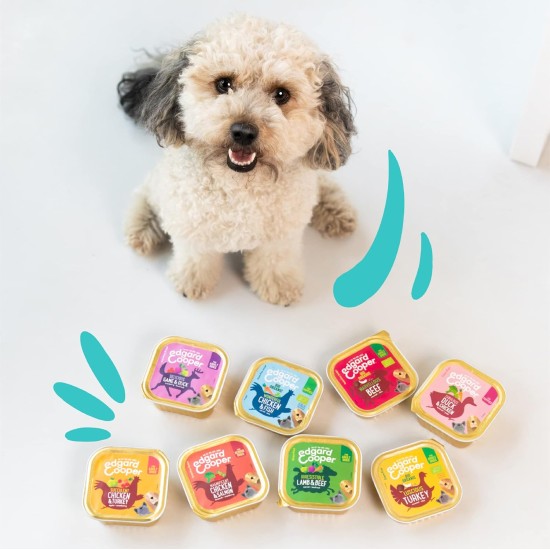 Edgard & Cooper Wet Dog Food (Chicken & Turkey, 150g x 11), Grain Free, Natural Ingredients and Fresh Meat, Full of Essential Amino Acids Edgard & Cooper Wet Dog Food (Chicken & Turkey, 150g x 11), Grain Free, Natural Ingredients and Fresh Meat, Full of Essential Amino Acids