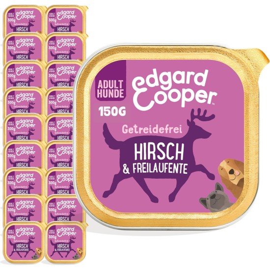 Edgard & Cooper Wet Dog Food (Chicken & Turkey, 150g x 11), Grain Free, Natural Ingredients and Fresh Meat, Full of Essential Amino Acids Edgard & Cooper Wet Dog Food (Chicken & Turkey, 150g x 11), Grain Free, Natural Ingredients and Fresh Meat, Full of Essential Amino Acids