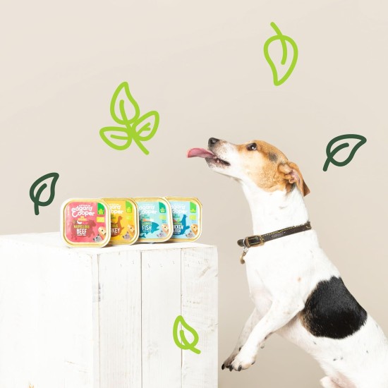 Edgard & Cooper Wet Dog Food (Chicken & Turkey, 150g x 11), Grain Free, Natural Ingredients and Fresh Meat, Full of Essential Amino Acids Edgard & Cooper Wet Dog Food (Chicken & Turkey, 150g x 11), Grain Free, Natural Ingredients and Fresh Meat, Full of Essential Amino Acids