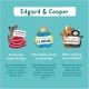 Edgard & Cooper Wet Dog Food (Organic Fish 100g x 17), Grain-Free & Organic, Fresh Fish and High Quality Proteins, Real Ingredients for Dogs, Hypoallergenic, No Added Sugar Edgard & Cooper Wet Dog Food (Organic Fish 100g x 17), Grain-Free & Organic, Fresh Fish and High Quality Proteins, Real Ingredients for Dogs, Hypoallergenic, No Added Sugar