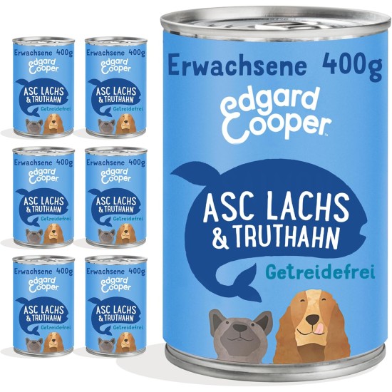 Edgard & Cooper Wet Puppy Food (Duck & Chicken, 400g x 6), Grain Free, Natural Ingredients and Fresh Meat, Full of Essential Amino Acids Edgard & Cooper Wet Puppy Food (Duck & Chicken, 400g x 6), Grain Free, Natural Ingredients and Fresh Meat, Full of Essential Amino Acids