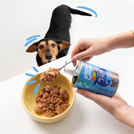 Edgard & Cooper Wet Puppy Food (Duck & Chicken, 400g x 6), Grain Free, Natural Ingredients and Fresh Meat, Full of Essential Amino Acids Edgard & Cooper Wet Puppy Food (Duck & Chicken, 400g x 6), Grain Free, Natural Ingredients and Fresh Meat, Full of Essential Amino Acids