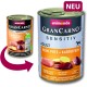 GranCarno animonda Dog Wet Food Superfoods Variation (6 x 400 g), Dog Food Wet without Grain and Sugar for Adult Dogs, with Fresh Meat Ingredients GranCarno animonda Dog Wet Food Superfoods Variation (6 x 400 g), Dog Food Wet without Grain and Sugar for Adult Dogs, with Fresh Meat Ingredients