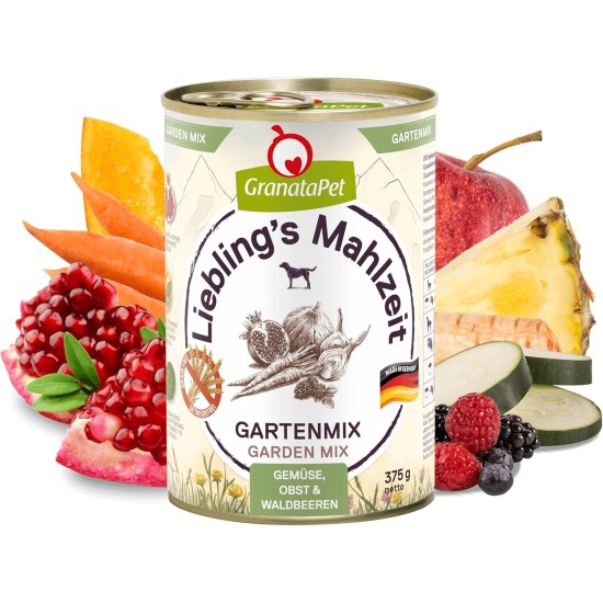 GranataPet Liebling's Mahlzeit Lamb & Potato Wet Dog Food without Grain & Sugar Supplements, Complete Food, 6 x 800 g GranataPet Liebling's Mahlzeit Lamb & Potato Wet Dog Food without Grain & Sugar Supplements, Complete Food, 6 x 800 g