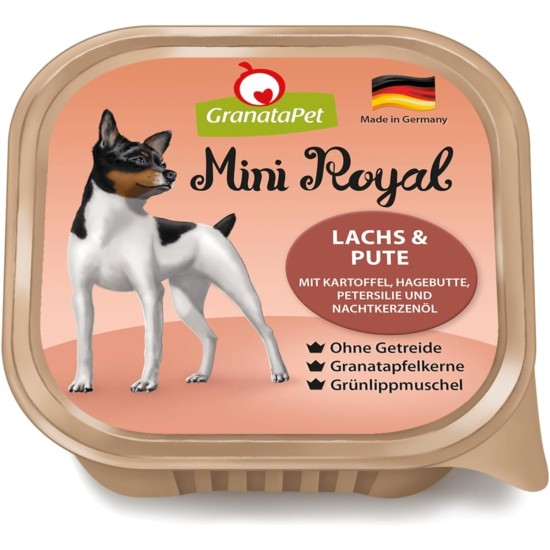 GranataPet Mini Royal Duck & Goose, Wet Food for Dogs, Dog Food without Grain & No Added Sugar, Complete Food for Adult Dogs, 11 x 150 g GranataPet Mini Royal Duck & Goose, Wet Food for Dogs, Dog Food without Grain & No Added Sugar, Complete Food for Adult Dogs, 11 x 150 g