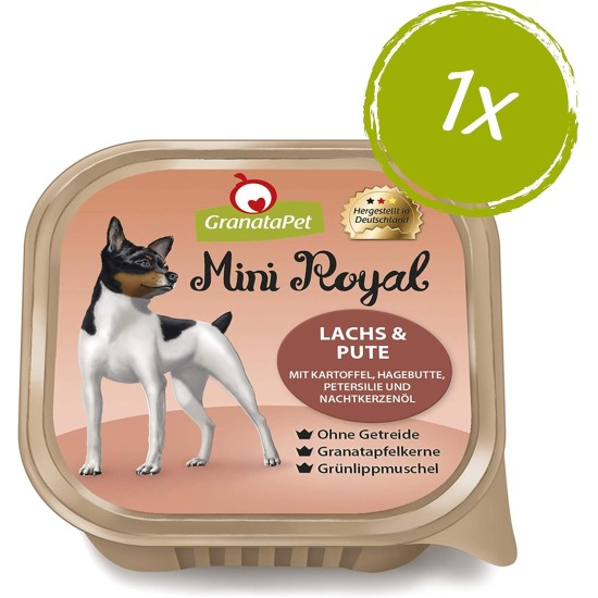 GranataPet Mini Royal Duck & Goose, Wet Food for Dogs, Dog Food without Grain & No Added Sugar, Complete Food for Adult Dogs, 11 x 150 g GranataPet Mini Royal Duck & Goose, Wet Food for Dogs, Dog Food without Grain & No Added Sugar, Complete Food for Adult Dogs, 11 x 150 g