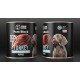 JOHN DOG Pure Black - 93% Meat - Premium Wet Food for Dogs - Puppy Food - Hypoallergenic Dog Food - Gluten Free Wet Food - 100% Natural Ingredients - Dog Treats - 6 x 800 g - Turkey) JOHN DOG Pure Black - 93% Meat - Premium Wet Food for Dogs - Puppy Food - Hypoallergenic Dog Food - Gluten Free Wet Food - 100% Natural Ingredients - Dog Treats - 6 x 800 g - Turkey)
