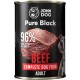 JOHN DOG Pure Black - 96% Meat - Premium Wet Food for Dogs - Hypoallergenic Dog Food - Gluten Free Wet Food - 100% Natural Ingredients - 6 x 400 g - (Beef) JOHN DOG Pure Black - 96% Meat - Premium Wet Food for Dogs - Hypoallergenic Dog Food - Gluten Free Wet Food - 100% Natural Ingredients - 6 x 400 g - (Beef)