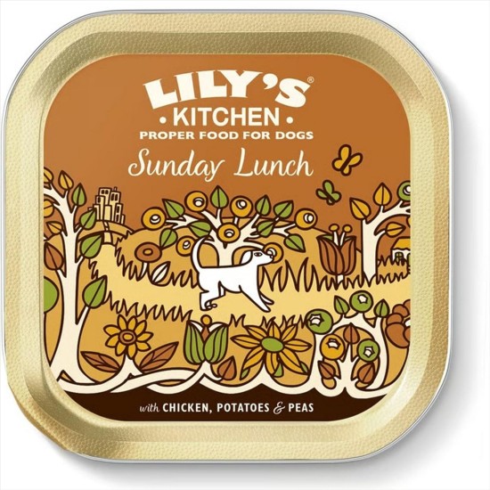 Lily's Kitchen - Wet Dog Food for Adult Dogs 6 Bowls (6 x 150 g) - Classic Dinner Multipack Lily's Kitchen - Wet Dog Food for Adult Dogs 6 Bowls (6 x 150 g) - Classic Dinner Multipack