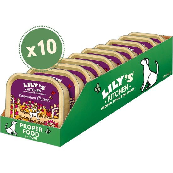 Lily's Kitchen - Wet Dog Food for Adult Dogs 6 Bowls (6 x 150 g) - Classic Dinner Multipack Lily's Kitchen - Wet Dog Food for Adult Dogs 6 Bowls (6 x 150 g) - Classic Dinner Multipack
