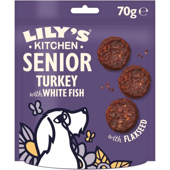 Lily's Kitchen Adult 8+ Senior Recipe Complete Wet Dog Food (6 x 400 g) Lily's Kitchen Adult 8+ Senior Recipe Complete Wet Dog Food (6 x 400 g)