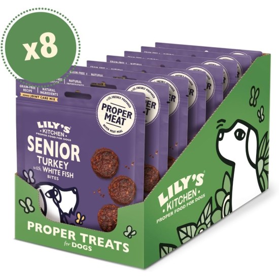 Lily's Kitchen Adult 8+ Senior Recipe Complete Wet Dog Food (6 x 400 g) Lily's Kitchen Adult 8+ Senior Recipe Complete Wet Dog Food (6 x 400 g)