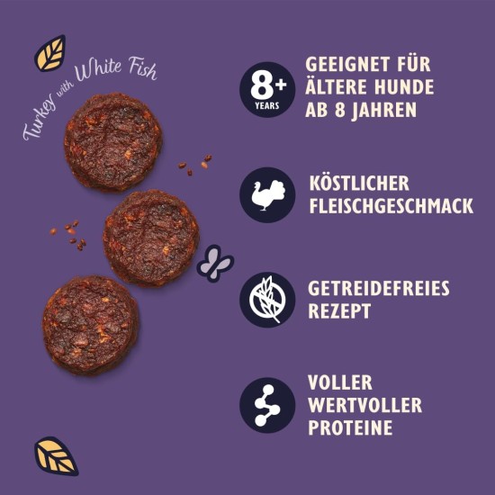 Lily's Kitchen Adult 8+ Senior Recipe Complete Wet Dog Food (6 x 400 g) Lily's Kitchen Adult 8+ Senior Recipe Complete Wet Dog Food (6 x 400 g)