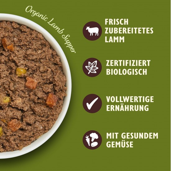 Lily's Kitchen Adult Organic Beef Supper Complete Wet Dog Food (11 x 150 g) Lily's Kitchen Adult Organic Beef Supper Complete Wet Dog Food (11 x 150 g)