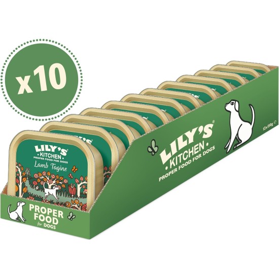 Lily's Kitchen Natural Complete Adult Wet Dog Food Lamb Hotpot (10 x 150 g) Lily's Kitchen Natural Complete Adult Wet Dog Food Lamb Hotpot (10 x 150 g)