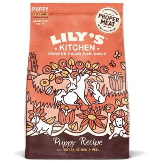 Lily's Kitchen Natural Wet Food for Puppy Food Dog Tin - Dog Food Grain-Free Recipe (6 x 400 g Cans) Lily's Kitchen Natural Wet Food for Puppy Food Dog Tin - Dog Food Grain-Free Recipe (6 x 400 g Cans)