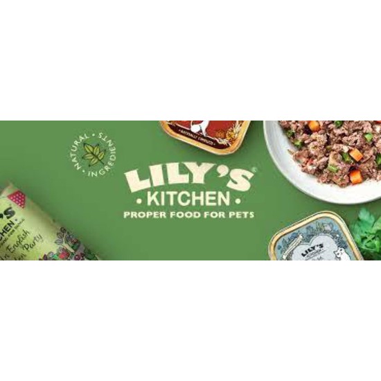 Lily's Kitchen Natural Wet Food for Puppy Food Dog Tin - Dog Food Grain-Free Recipe (6 x 400 g Cans) Lily's Kitchen Natural Wet Food for Puppy Food Dog Tin - Dog Food Grain-Free Recipe (6 x 400 g Cans)