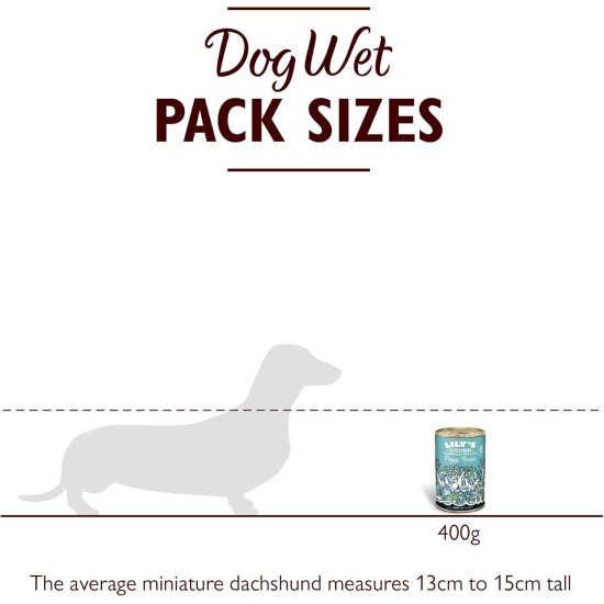 Lily's Kitchen Natural Wet Food for Puppy Food Dog Tin - Dog Food Grain-Free Recipe (6 x 400 g Cans) Lily's Kitchen Natural Wet Food for Puppy Food Dog Tin - Dog Food Grain-Free Recipe (6 x 400 g Cans)