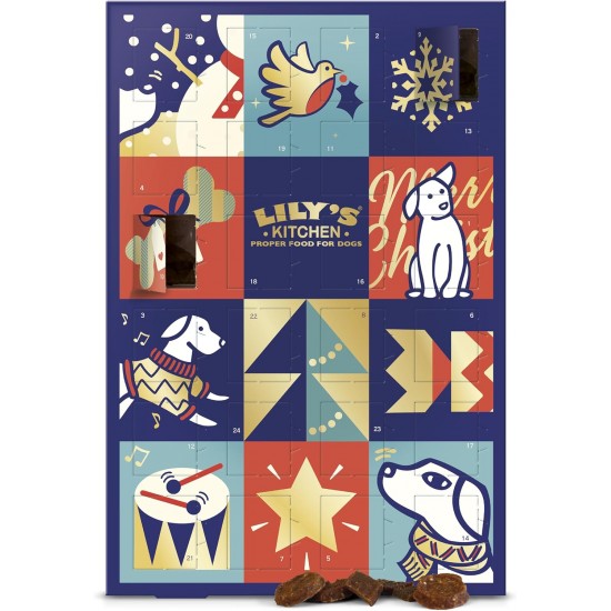 Lily's Kitchen Wet Food for Adult Dogs with Natural Ingredients - Tin - Feast with Three Types of Poultry for Small, Medium and Large Dogs 6 x 400 g Lily's Kitchen Wet Food for Adult Dogs with Natural Ingredients - Tin - Feast with Three Types of Poultry for Small, Medium and Large Dogs 6 x 400 g