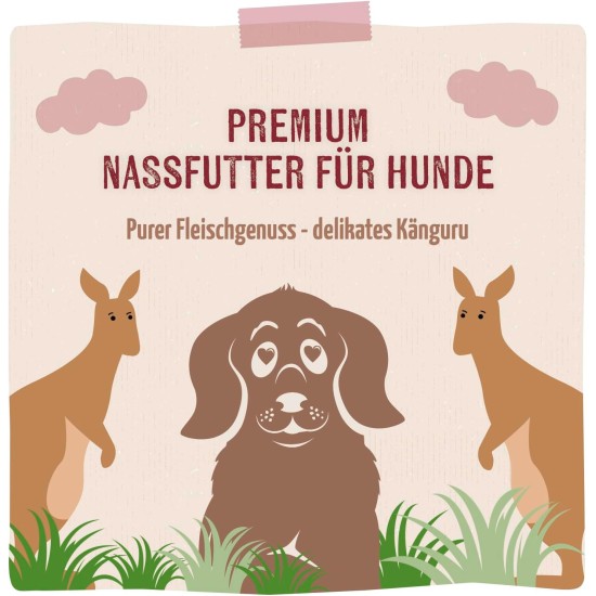 MjAMjAM - Premium Wet Food for Dogs - Mix Pack I - Chicken & Duck, Beef, Turkey, Pack of 6 (6 x 200 g), Natural with Extra Meat MjAMjAM - Premium Wet Food for Dogs - Mix Pack I - Chicken & Duck, Beef, Turkey, Pack of 6 (6 x 200 g), Natural with Extra Meat