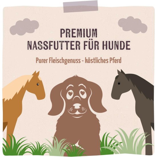 MjAMjAM - Premium Wet Food for Dogs - Mix Pack I - Chicken & Duck, Beef, Turkey, Pack of 6 (6 x 200 g), Natural with Extra Meat MjAMjAM - Premium Wet Food for Dogs - Mix Pack I - Chicken & Duck, Beef, Turkey, Pack of 6 (6 x 200 g), Natural with Extra Meat