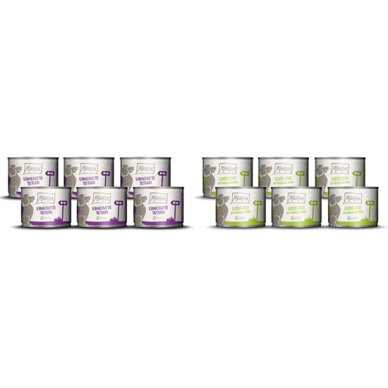 MjAMjAM - Premium Wet Food for Dogs - Pure Meat Enjoyment - Delicious Pure Horse, Pack of 6 (6 x 800 g), Grain-Free with Extra Meat MjAMjAM - Premium Wet Food for Dogs - Pure Meat Enjoyment - Delicious Pure Horse, Pack of 6 (6 x 800 g), Grain-Free with Extra Meat