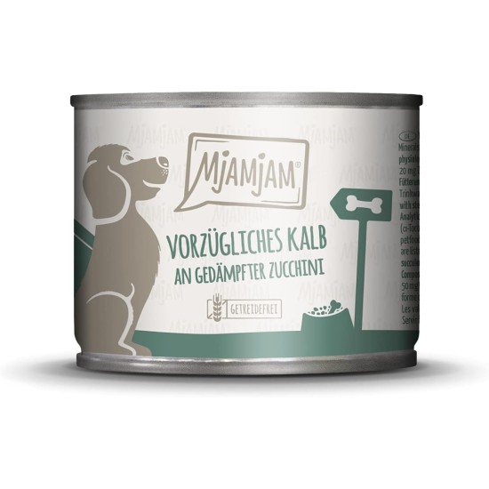 MjAMjAM - Premium Wet Food for Dogs - Pure Meat Enjoyment - Delicious Pure Horse, Pack of 6 (6 x 800 g), Grain-Free with Extra Meat MjAMjAM - Premium Wet Food for Dogs - Pure Meat Enjoyment - Delicious Pure Horse, Pack of 6 (6 x 800 g), Grain-Free with Extra Meat