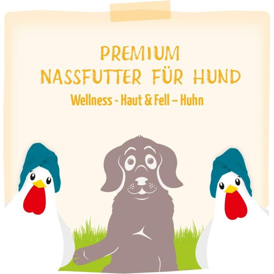 MjAMjAM - Premium Wet Food for Dogs - Wellness - Digestion - Turkey, Pack of 6 (6 x 200 g), Grain-Free MjAMjAM - Premium Wet Food for Dogs - Wellness - Digestion - Turkey, Pack of 6 (6 x 200 g), Grain-Free
