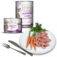 MjAMjAM - Premium wet food for dogs - Mix package II - with chicken & duck, beef, turkey, veal, turkey, lamb, 6-pack (6 x 400 g), grain-free with extra meat MjAMjAM - Premium wet food for dogs - Mix package II - with chicken & duck, beef, turkey, veal, turkey, lamb, 6-pack (6 x 400 g), grain-free with extra meat