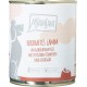 MjAMjAM - Premium wet food for dogs - Mix package II - with chicken & duck, beef, turkey, veal, turkey, lamb, 6-pack (6 x 400 g), grain-free with extra meat MjAMjAM - Premium wet food for dogs - Mix package II - with chicken & duck, beef, turkey, veal, turkey, lamb, 6-pack (6 x 400 g), grain-free with extra meat