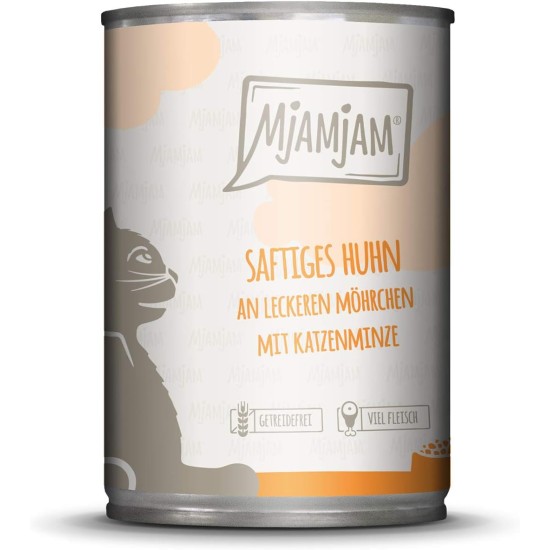 MjAMjAM - Premium wet food for dogs - delicious beef on cooked potatoes with crisp peas, 1 pack (1 x 800 g), grain-free with extra meat MjAMjAM - Premium wet food for dogs - delicious beef on cooked potatoes with crisp peas, 1 pack (1 x 800 g), grain-free with extra meat