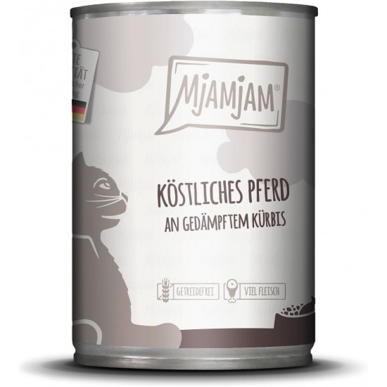 MjAMjAM - Premium wet food for dogs - delicious beef on cooked potatoes with crisp peas, 1 pack (1 x 800 g), grain-free with extra meat MjAMjAM - Premium wet food for dogs - delicious beef on cooked potatoes with crisp peas, 1 pack (1 x 800 g), grain-free with extra meat
